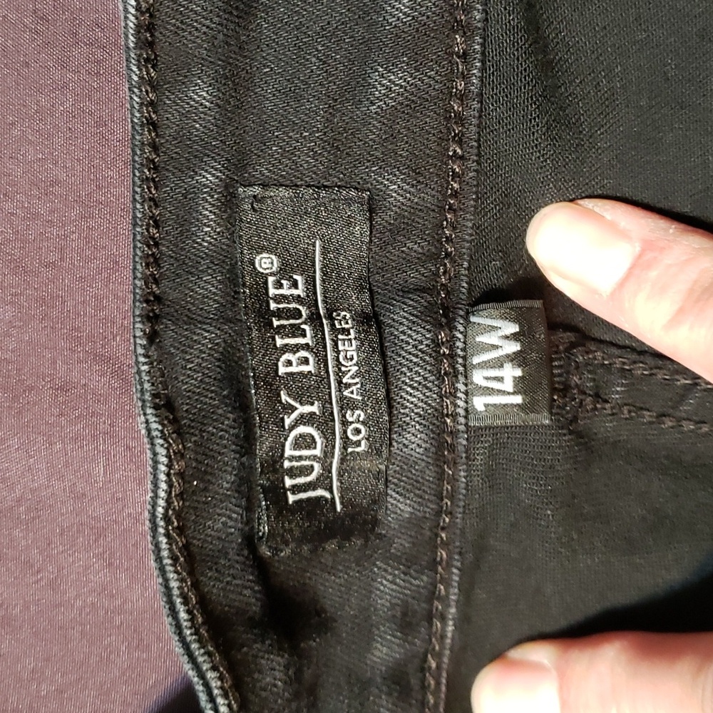 Judy blue boyfriend jeans 14w - Picture 5 of 13